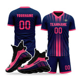 Custom Soccer Uniform Jersey and Maxsoul Shoes Personalized Sneaker Combo ZH-D020159-1